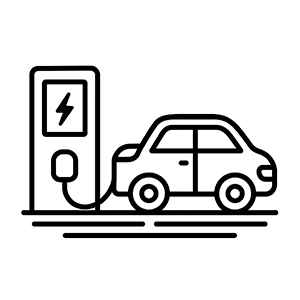 EV charging stations (Electric Not Included)